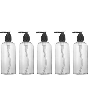 Topbathy 5-Piece Pum Pum Pump Set | Trendy Hygiene Gel Dispensers for Kitchen & Bathroom | 300ml Pump Bottles for Cleaning Fluids | International Shipping - Buy Online on GoSupps.com