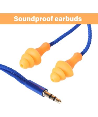 Reusable Corded Silicone Ear Plugs - Noise Cancelling Ear Protection for Work & Sleep | International Shipping - Buy Online on GoSupps.com