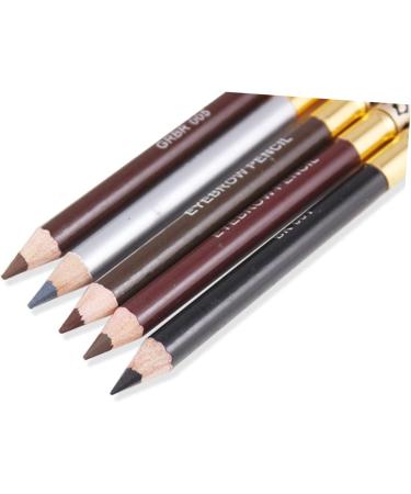 Angoily 2pcs Eyeliner Pencil Eyeshadow Pencil Sharpener Eyebrow Pen Makeup Pen Women's Pigment Distinct 1 count (Pack of 1) Brown - Buy Online on GoSupps.com