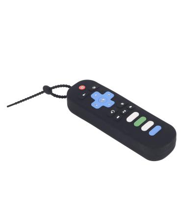 Baby bite ring storage bag remote control form make-up brush storage bag large capacity hanging strap for use (black) black