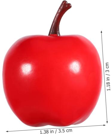 ABOOFAN 60 Pcs Artificial Apple Fruit Model Prop Decoraciones Para Salas De Play Food Apples Model Food Toy Faux Apples Emulated Fruit Model Wedding Decor Accessories Window Foam - Buy Online on GoSupps.com
