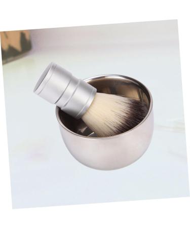 Frcolor Stainless Steel Shaving Bowl & Brush Set - Travel Razor for Men | Premium Men's Grooming Essentials - Buy Online on GoSupps.com