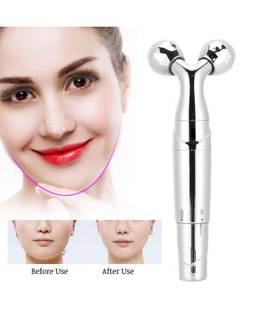 Buy Silver Electrical Facial Scooter Massager - Anti-Fold Slimming Tool for Skin Care - Buy Online on GoSupps.com