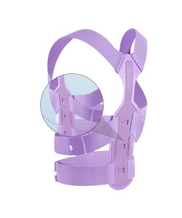 Buy MILISTEN Adjustable Back Brace & Posture Corrector for Women - Purple Lumbar Support Holder 42x48cm | International Shipping Available - Buy Online on GoSupps.com