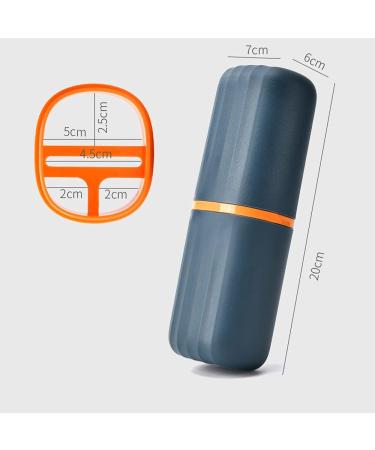 Buy TARVIT Toothbrush Holders - Portable Travel Storage Box | Hands-free Multifunctional Shower Organizer (White 7x6x20cm) - Fast International Shipping - Buy Online on GoSupps.com