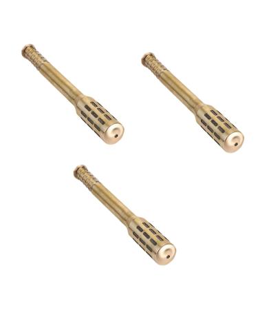 LALAFINA 3pcs Body Care Moxibustion Massage Moxa Stick Moxa Roller Large Mediumx3pcs Goldenx3pcs