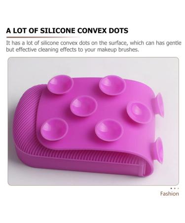 Buy Silicone Makeup Brush Cleaning Pad | Foldable Scrubber for Cosmetics | International Shipping - Buy Online on GoSupps.com