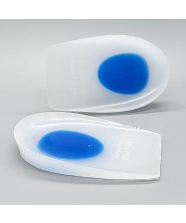 Pure Stride Gel Heel Spur Cushions - Professional Foot Pads for Men | Pain Relief & Comfort for Plantar Fasciitis & Bone Spurs | 1 Pair - Buy Online on GoSupps.com