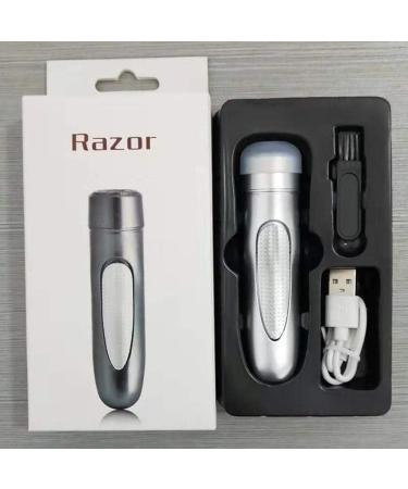 Men's Mini Electric Razor & Manual Face Shaver - Compact Head Shaver for Smooth Shaving | Shop Internationally - Buy Online on GoSupps.com