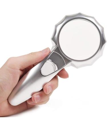 Handheld Magnifier LED Lighting HD Reading Maintenance Magnifier 4X/6X/7X Magnifier Made in China - Buy Online on GoSupps.com