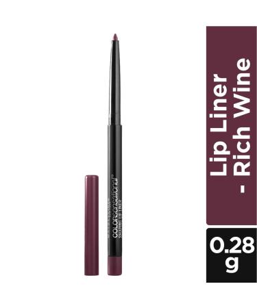 Maybelline Color Sensational Shaping Lip Liner - Rich Wine 0.01 Ounce (Pack of 1) - Buy Online on GoSupps.com