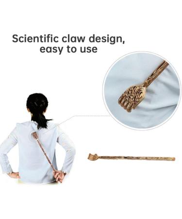 Wooden Back Scratcher - Manual Back Massage Claw Tool for Effortless Body Scratching | International Shipping Available - Buy Online on GoSupps.com