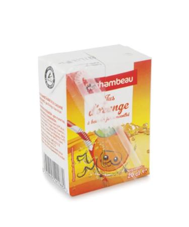 Rochambeau Fruit Juice 200ml/Brick - Offers of 12, 18 and 24 Bricks - Free Delivery France (24, Orange)