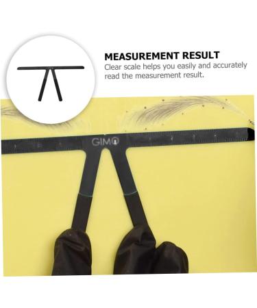 Ipetboom 5pcs Embroidery Eyebrow Ruler Eyebrow Stencil Make up Kit Eyebrow Position Ruler Tool Household Nose - Buy Online on GoSupps.com