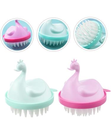 Buy Gleavi 4-Piece Massage Shampoo Comb Set - Curved Scalp Brush for Hair Care & Peeling Treatment - International Shipping Available - Buy Online on GoSupps.com