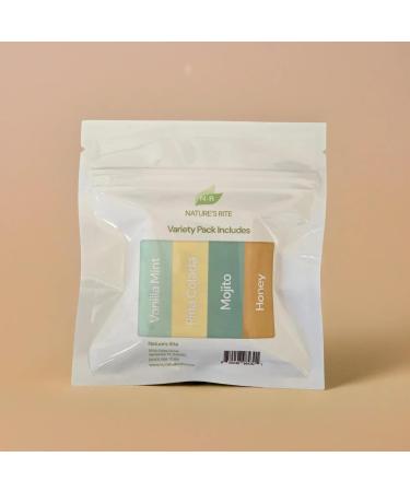 Handmade Lip Balm Set 4 Natural Flavors Deep Moisture for Soft Hydrated Lips All-Natural Ingredients Perfect for Daily Care - Buy Online on GoSupps.com