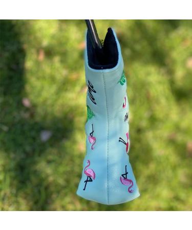 Giggle Golf Blade Putter Cover - Fun Flamingo Design | Perfect Golf Bag Accessory for Women & Men - Buy Online on GoSupps.com