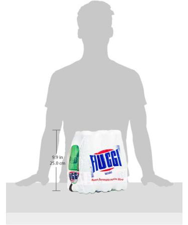 Fiuggi Natural Mineral Spring Water PET Bottle 6x500ml 24 Count - Buy Online on GoSupps.com