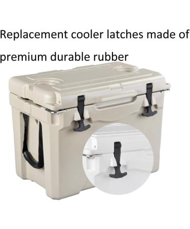 EWONICE Replacement Cooler Lid Latches - Compatible with Yeti, RTIC & More | Durable Design for Finger/Knuckle Safety | Easy Upgrade from T-Latch 2 - Buy Online on GoSupps.com