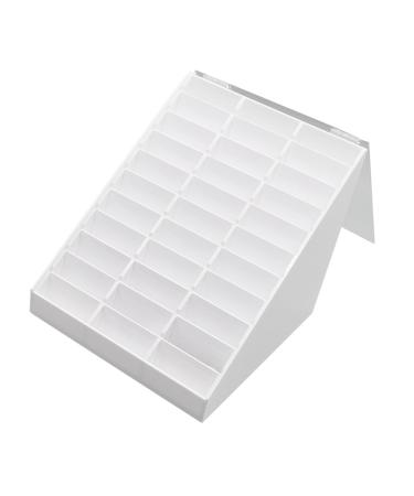 minkissy 1pc Nail Art Display Box Nail Polish Accessories Nail Art Showing Display Gel Nail Color Chart Nail Sample Display Board Nail Display Board Nail Gel Acrylic White Tool