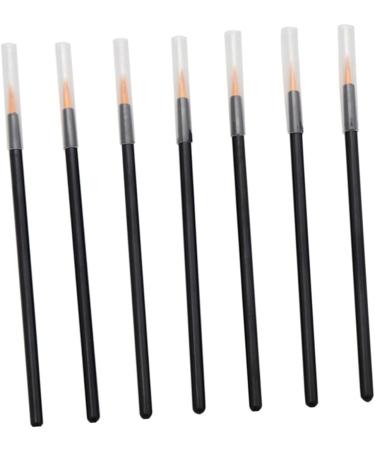 WOONEKY 100pcs Eyeliner Eyebrow Liner Brush Cosmetics Brush Fine Line Brush Makeup Tools With Hat - Buy Online on GoSupps.com