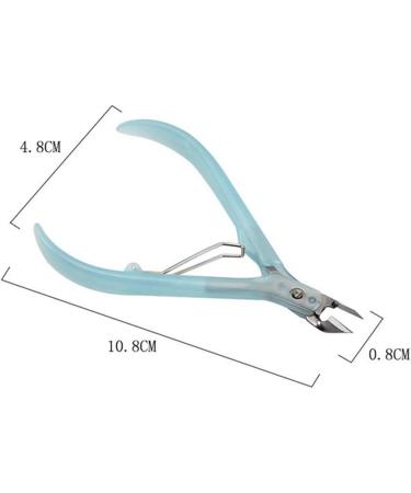 Gemini_mall Cuticle Nipper Clipper Stainless Steel Cuticle Cutters And Remover Nipper Scissors Dead Skin Remover Nail Care Tool For Manicure And Pedicure Pink - Buy Online on GoSupps.com