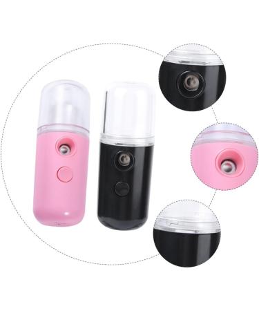 Beavorty 4 pcs Spray Hydrating Apparatus mini spray bottle pink cleaner portable humidifiers handheld facial 10.5x3.5cmx2pcs Pink Blackx2pcs - Buy Online on GoSupps.com