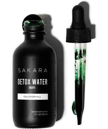 Sakara Chlorophyll Drops 2oz Bottles (60 Servings) | Organic Liquid Chlorophyll Supplement for Gut Health, Skin Clarity, Immunity, Digestion, and Energy - Vegan & Natural Deodorant - Buy Online on GoSupps.com