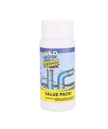 Pipe Dredge Deodorant Household Drain Line Cleaner Clog Remover and Cleaner for Shower Sink Drains Unclogs Removes Hair Soap Scum Bl