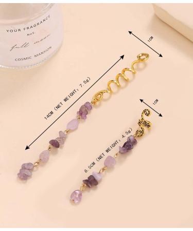28 Pieces Hair Clip Braid Rings Adjustable Metal Cuff Braiding Accessories Cuff Hair Accessories Set Hair Scrunchie Braids for Men and Women - Buy Online on GoSupps.com