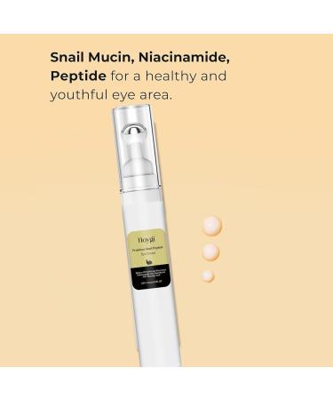Snail Peptide Eye Cream - Brightening Korean Night Cream for Fine Lines and Dark Circles Korean Skincare anti dark circles/puffiness cream snail mucin eye cream korean skincare eye contour cream - Buy Online on GoSupps.com