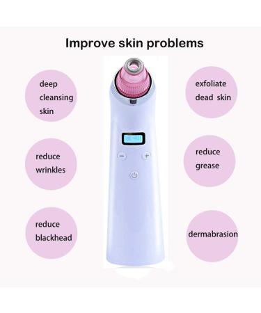 Blackhead Remover Electric Rechargeable Facial Pore Cleanser Exfoliating Cleansing Skin Acne Extractor for Facial Skin Cleansing - Buy Online on GoSupps.com