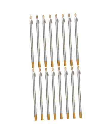 Healvian 16 Pcs Pencil Sharpener Eyebrow Pencil Eyebrow Definer Grey Eyebrow Pen Eyebrow Makeup Pencil 1 count (Pack of 1) As Shownx2pcs