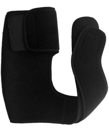 Single Shoulder Support Wrap Band Adjustable Brace Strap for Athletic Football Shoulder Protector Muscle Relief Recovery Black 1PCS Superior Quality and Creative Durable - Buy Online on GoSupps.com