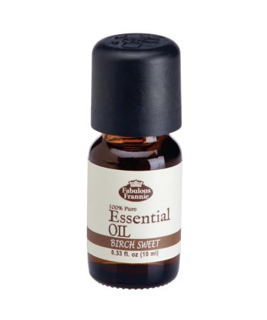 Fabulous Frannie Birch Sweet Pure Essential Oil 10ml Ships with a Child Resistant Cap (Pack of 1)
