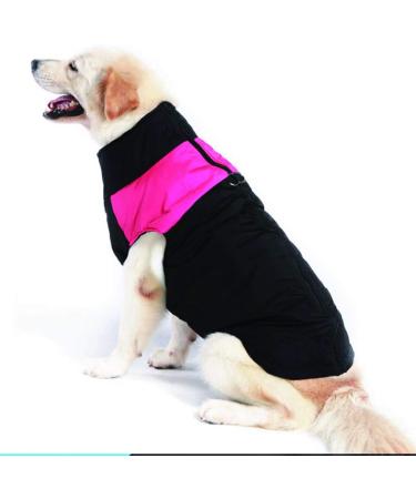 Winter Warm Small Dog Coat - Ectkuee Waterproof Quilted Puffer Jacket for Pets (3XL Rose) - Buy Online on GoSupps.com
