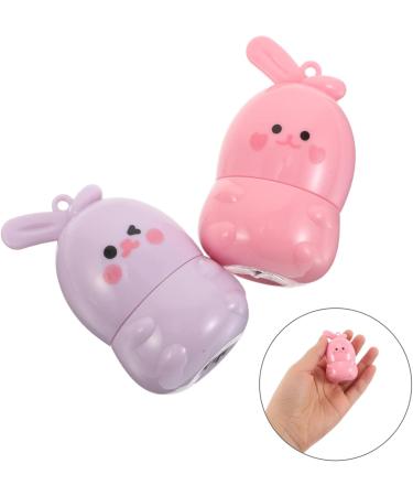 PENIKOKO 2 Pack Moisturizing Lipstick Cute Bunny Shaped Color Changing Lip Balm for Women Nourishing Lip Care Birthday Party Favors - Buy Online on GoSupps.com