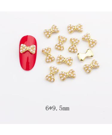 10pcs 3D Nail Art Crystal Rhinestone Bow Big Gems Charms for Nail Art Decoration Jewelry Sparkle Craft DIY Beads (#3042 10pcs) - Buy Online on GoSupps.com