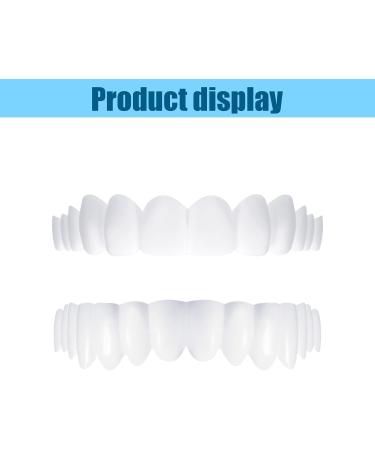 Jiazhou Hub Temporary Prostheses: 2 Pairs Cosmetic Veneers & Snap-On Dentures for a Natural Smile - Buy Online on GoSupps.com
