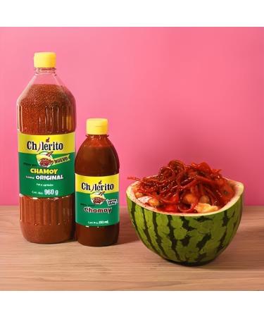 Chilerito - Mexican Chamoy Sauce 355ml + Tajin Classic Mexican Seasoning 142g - Promoo Pack - Buy Online on GoSupps.com