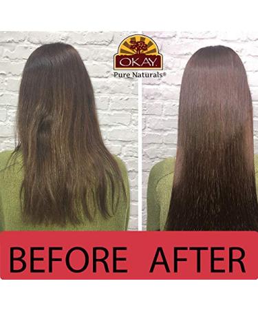 OKAY Coconut Hibiscus Conditioner - Hydrate & Strengthen All Hair Types | Paraben-Free Silicone-Free Sulfate-Free | 12 oz - Buy Online on GoSupps.com