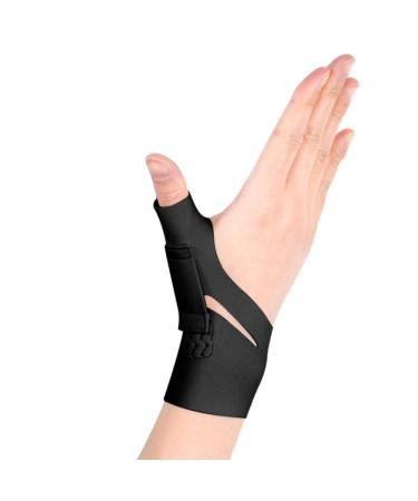 PERZOE Tendon Sheath Wrist Support for Pain Relief Protective Sleeve Thumb Contusions Protector Discomfort Keyboard Players Injuries Healing Black A