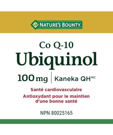 Nature's Bounty Co Q-10 Ubiquinol Softgel - Buy Online on GoSupps.com