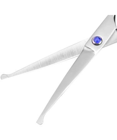 Professional Hair Cutting Thining Scissors Set Round Head Shears Baby Hairdressing Scissors Set for Baby Kids (Blue) - Buy Online on GoSupps.com