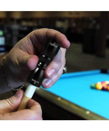 Fullgaden Upgraded 3-in-1 Snooker Pool Cue Tip Tool - Silver - Buy Online on GoSupps.com