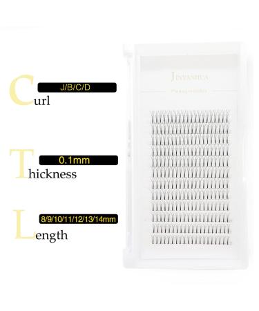 Premade 3D Eyelash Extensions - Handmade Russian Volume Fans | Soft Mink Individual Eyelashes 8-14mm - International Supplier - Buy Online on GoSupps.com