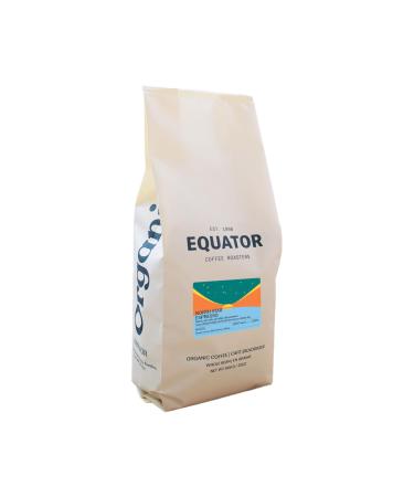 Equator Coffee Roasters North Star Espresso Blend Sweet Cocoa & Dark Cherry Velvety Finish Ethically Sourced Organic Canadian Roast Celestial Brilliance in Every Sip North Star Espresso 908 g (Pack of 1)