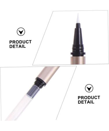 Angoily 4pcs Eyeliner Empty Eyeliner Pencil Liquid Pen Liquid Eyeliner Pen Frosted Packaging Material - Buy Online on GoSupps.com