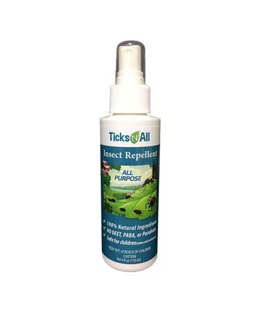 Ticks N All Purpose Insect Repellent  4 Ounce