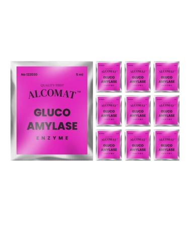 Alcomat GLUCOAMYLASE enzymes | for saccharification during the mashing process | alcohol fermentation yeast yeast distiller's yeast | 5ml | 10 pieces